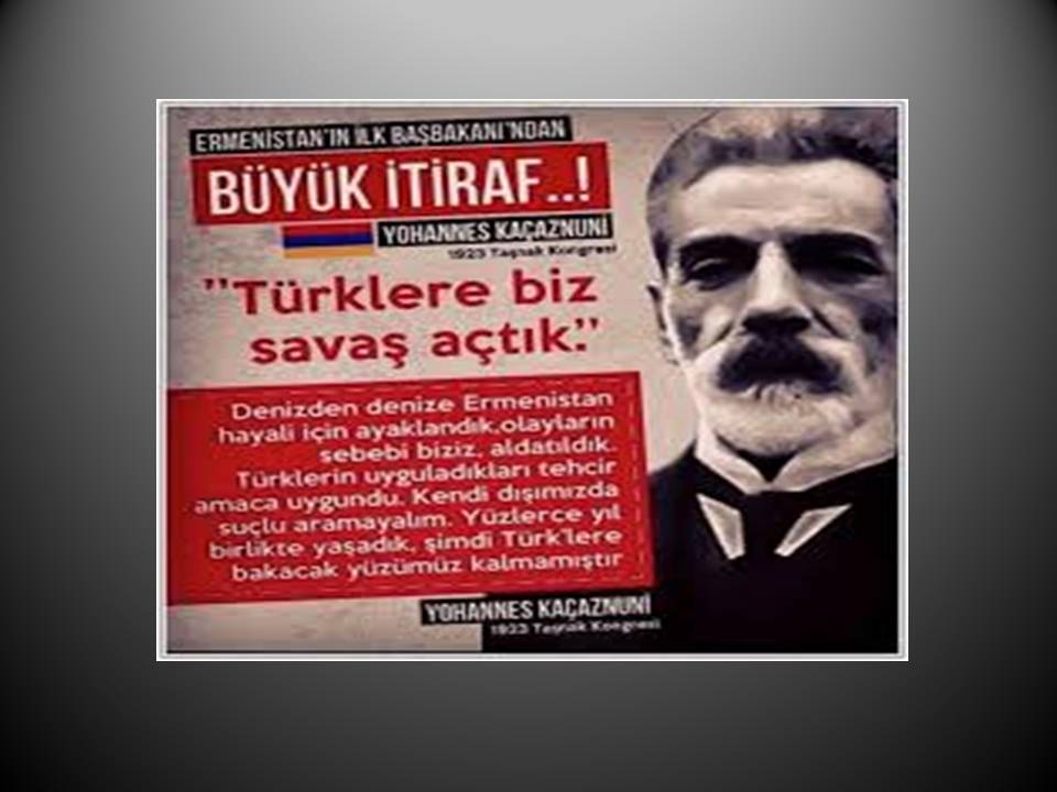 DIŞ KAYNAKLARLA 1915 ERMENİ OLAYLARI (*)