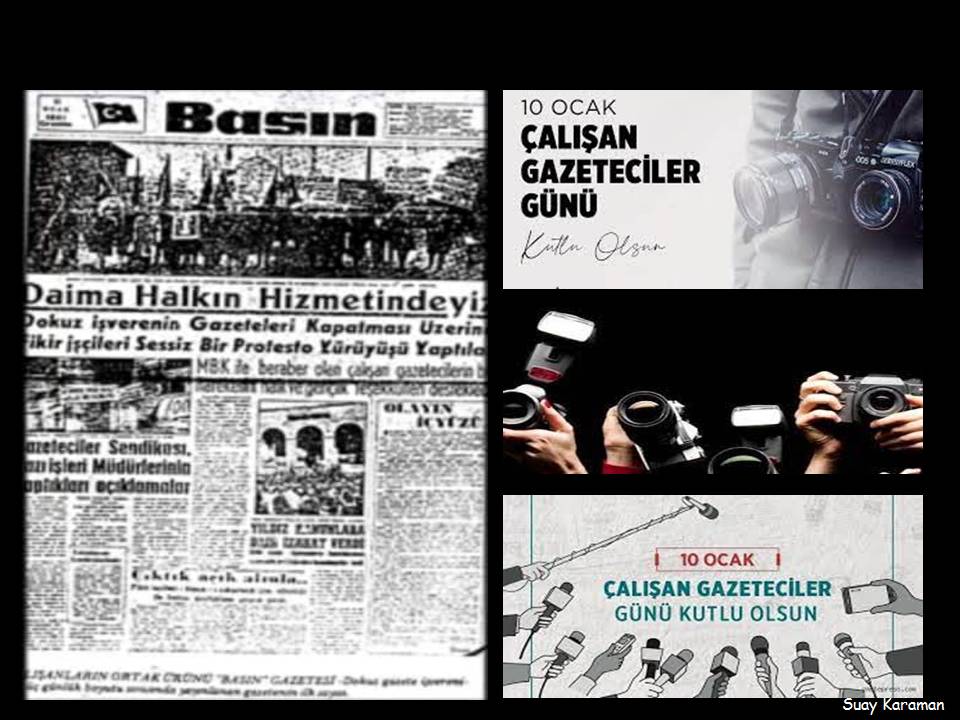 ÇALIŞAN GAZETECİLER BAYRAMI