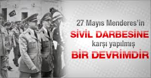 27 MAYIS ÜZERİNE