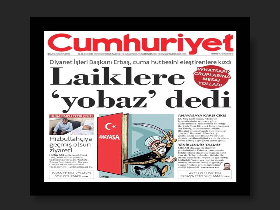 ‘LAİKÇİ YOBAZLAR’