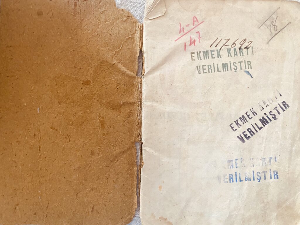 EKMEK KARTI VERİLMİŞTİR