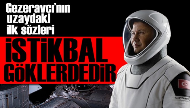 SONUNDA UZAYDAYIZ