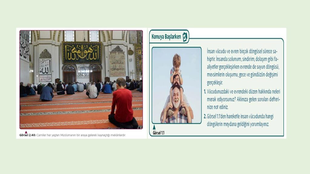 MAARİF MODELİ DİN EĞİTİMİ KİTAPLARINDA İMAM VE MİHRAP YOK!